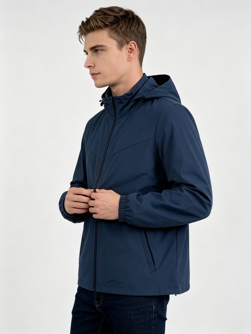 Custom Lightweight Windbreaker Hooded Jacket | Who