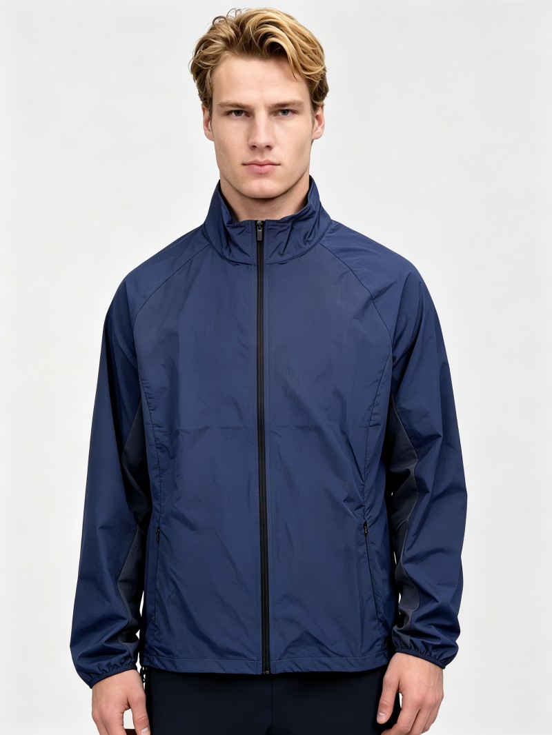 Stand Collar Zip Jacket  | Wholesale Travel & 
