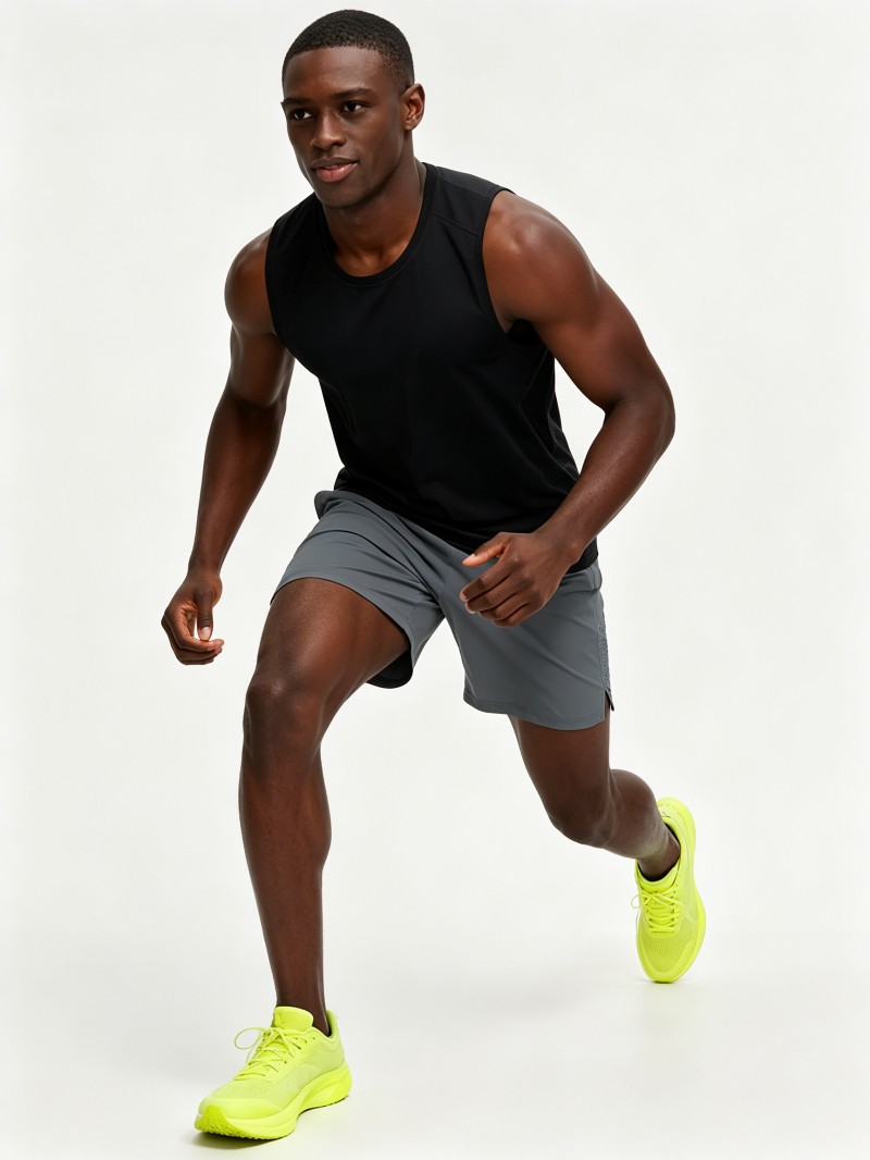 Custom Grey Lightweight Running Shorts | Breathabl