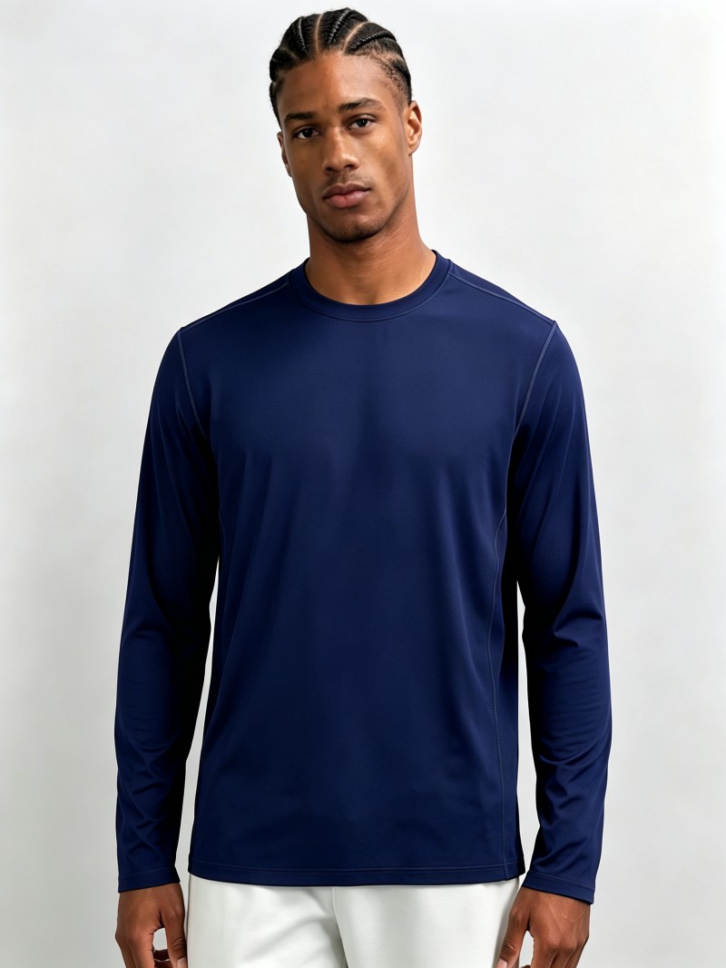 Custom Men's Summer Active Long Sleeve T-Shirt Sup