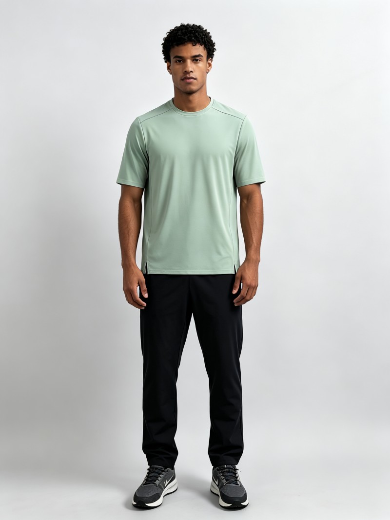 Light Green Men's Active